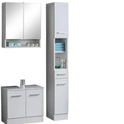 Held RiccaBadezimmer : Spiegelschrank, Waschtischunterschrank, Säulenschrank -