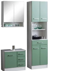 Held RiccaBadezimmer : Spiegelschrank, Waschbeckenunterschrank, Säulenschrank -
