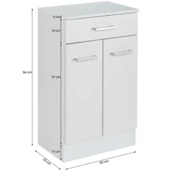 Held RiccaBadezimmer : Wandschrank, Badezimmerschrank, Spiegelschrank, Waschbeckenunterschrank -