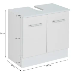 Held RiccaBadezimmer : Wandschrank, Badezimmerschrank, Spiegelschrank, Waschbeckenunterschrank, Säulenschrank -