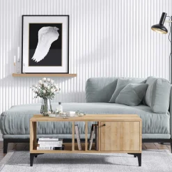 Emob Rigo Couchtisch | 100 % MELAMIN | Eiche