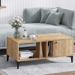 Emob Rigo Couchtisch | 100 % MELAMIN | Eiche