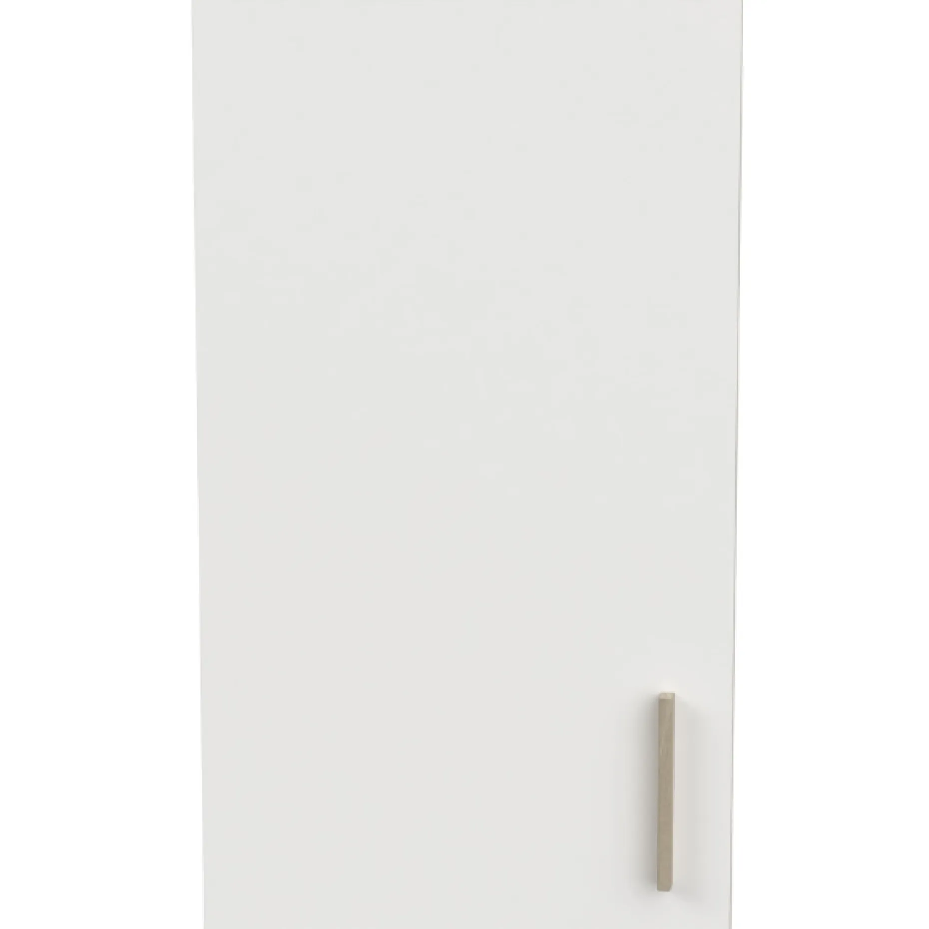 Romanie 40 cm Kleiderschrank 1 Drehtür und 1 Einlegeboden Kronberg Eiche/Mattweiß