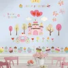 RoomMates Wandsticker Cupcake- Landschaft mit Schloß