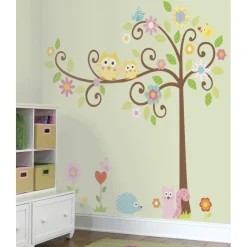 RoomMates Wandsticker - gelockter Baum