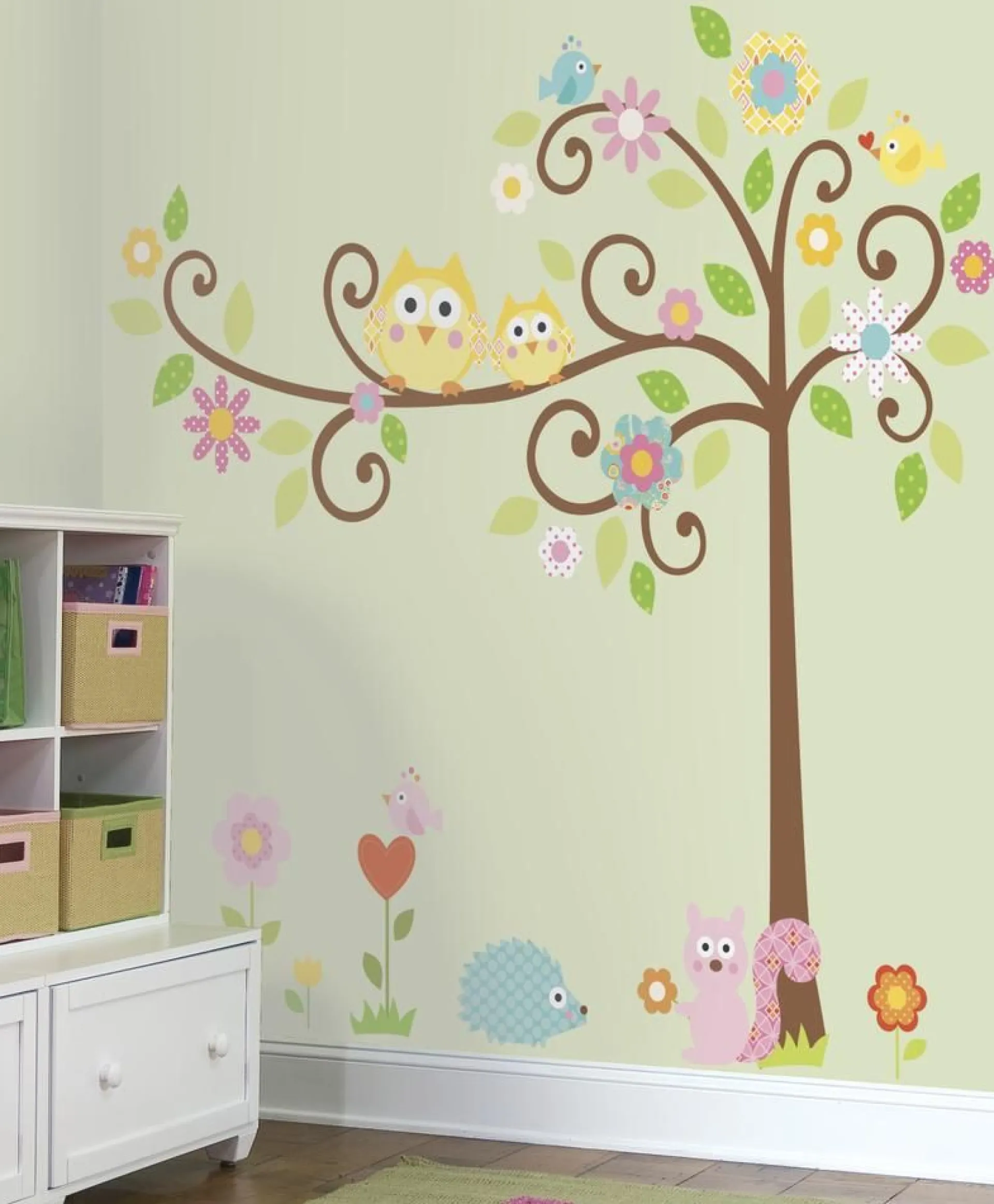 RoomMates Wandsticker - gelockter Baum