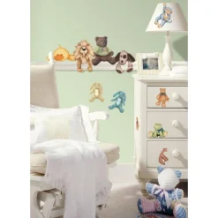 RoomMates Wandsticker - Kuscheltiere