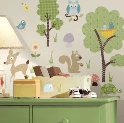 RoomMates Wandsticker - Waldtiere