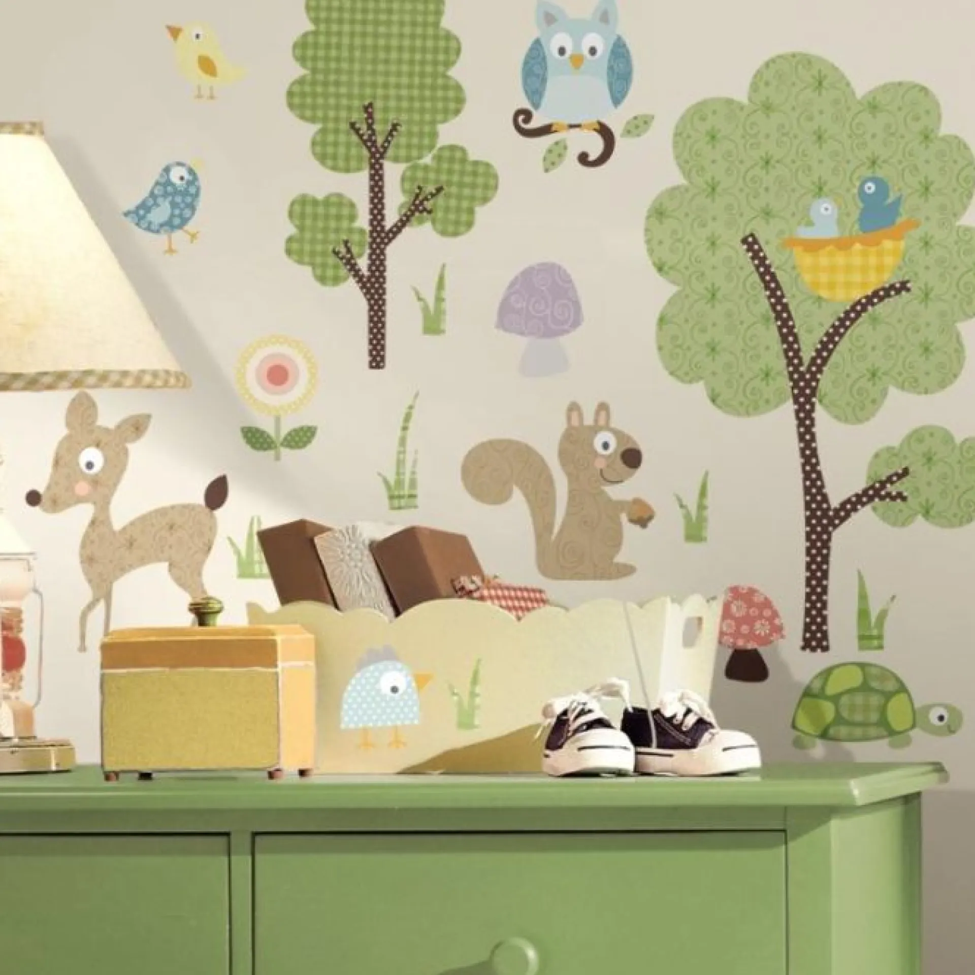 RoomMates Wandsticker - Waldtiere