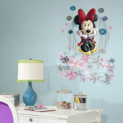 RoomMates Wandtattoo - Minnie Maus Floral Graphic