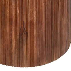 Rousseau Runder heller Tisch Miguel | Magnolienholz massiv | 76H x 130B x 130D cm
