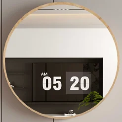 Rousseau Runder Spiegel Roxy | Ø80 x 4 cm | Old Oak Design