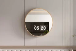 Rousseau Runder Spiegel Roxy | Ø80 x 4 cm | Old Oak Design
