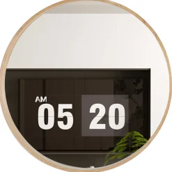 Rousseau Runder Spiegel Roxy | Ø80 x 4 cm | Old Oak Design