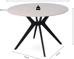 Rousseau Runder Tisch Apollo | Ø110 x 76 cm |