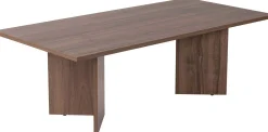 Emob Sabin Couchtisch | 100 % MELAMIN | Walnuss