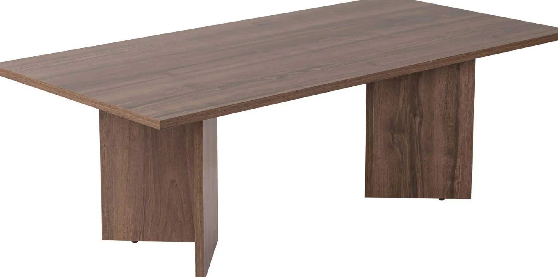 Emob Sabin Couchtisch | 100 % MELAMIN | Walnuss