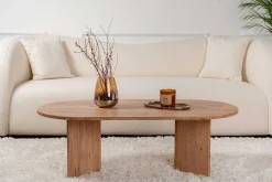 Emob Sable Couchtisch | 100 % MELAMIN | Atlantische Kiefer