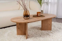 Emob Sable Couchtisch | 100 % MELAMIN | Atlantische Kiefer