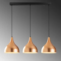 Emob Sağlam Kronleuchter | METALLGEHÄUSE | , Schwarz