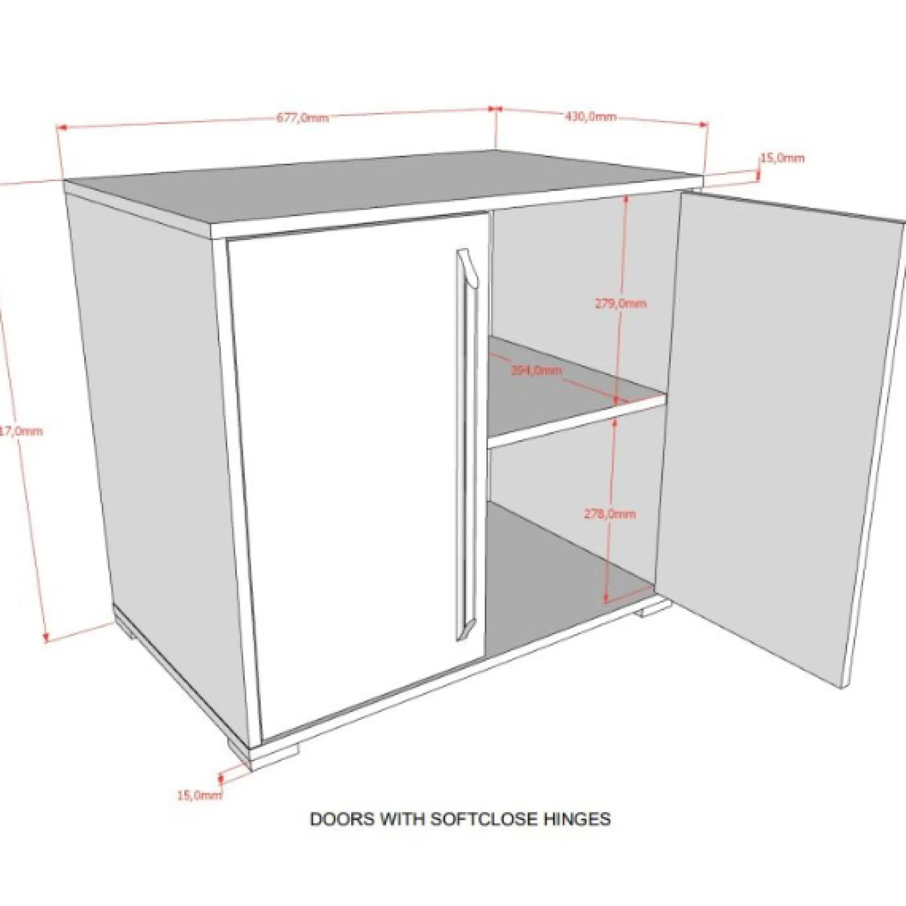 Sammie Halbhohes Bett 90x200cm - mit Schreibtisch und Kommode - weiß