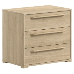 Kinder Vipack Sammie Kommode 68x43x61cm - 3 Schubladen - Eiche Decor
