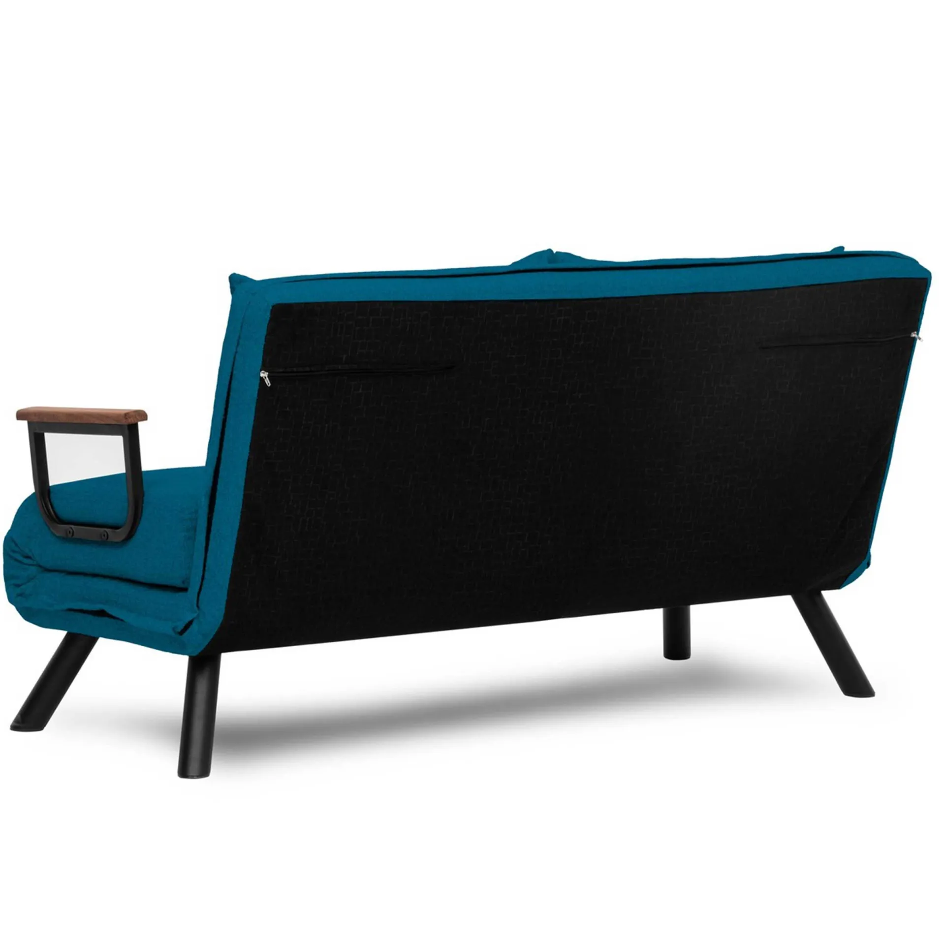 Emob Sando 2-Sitzer-Schlafsofa | Metallrahmen | Petrolgrün
