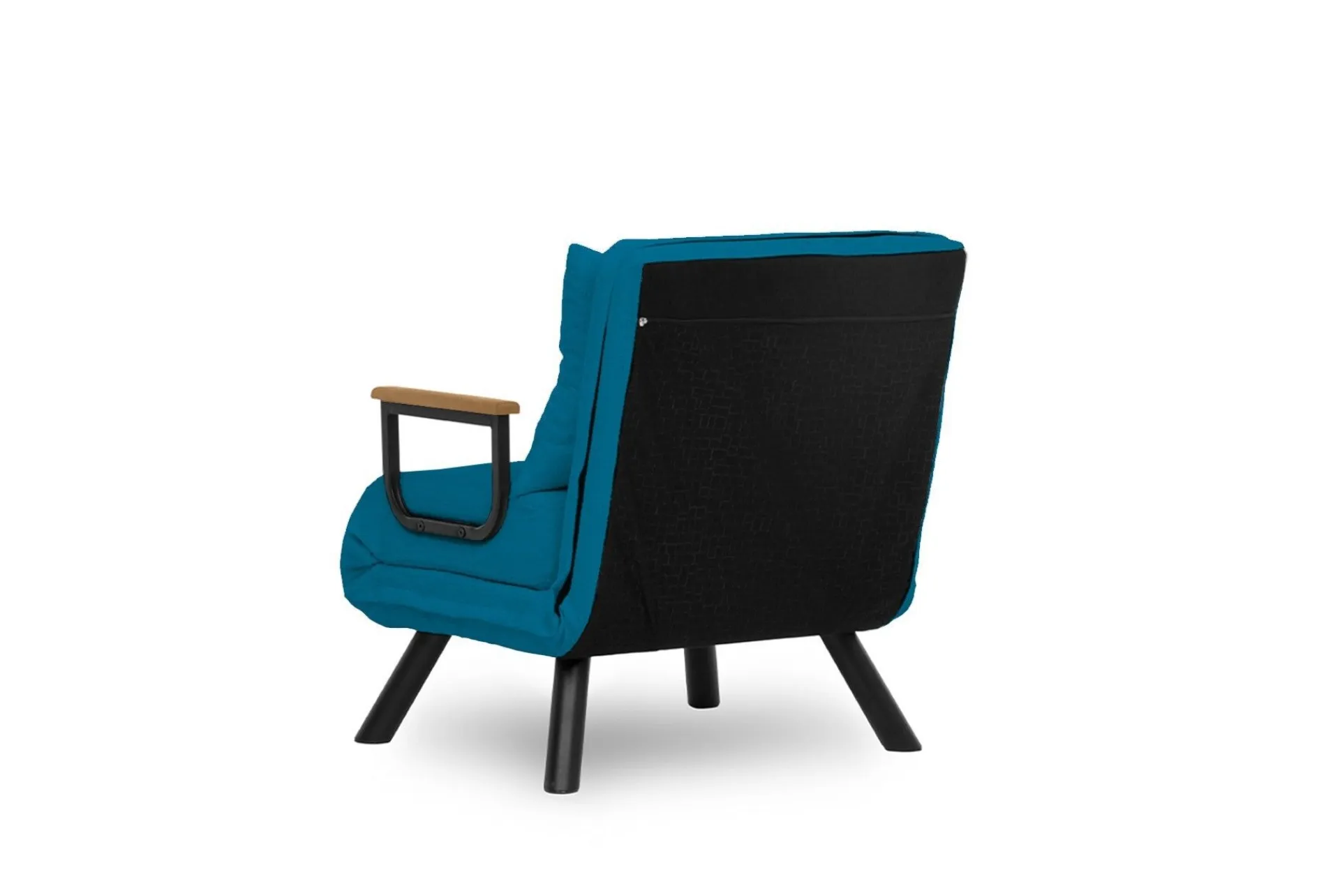 Emob Sando 1-Sitzer-Schlafsofa | Metallrahmen | Petrolgrün
