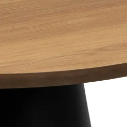 Emob Sarina Couchtisch Ø45cm - Eiche furniert