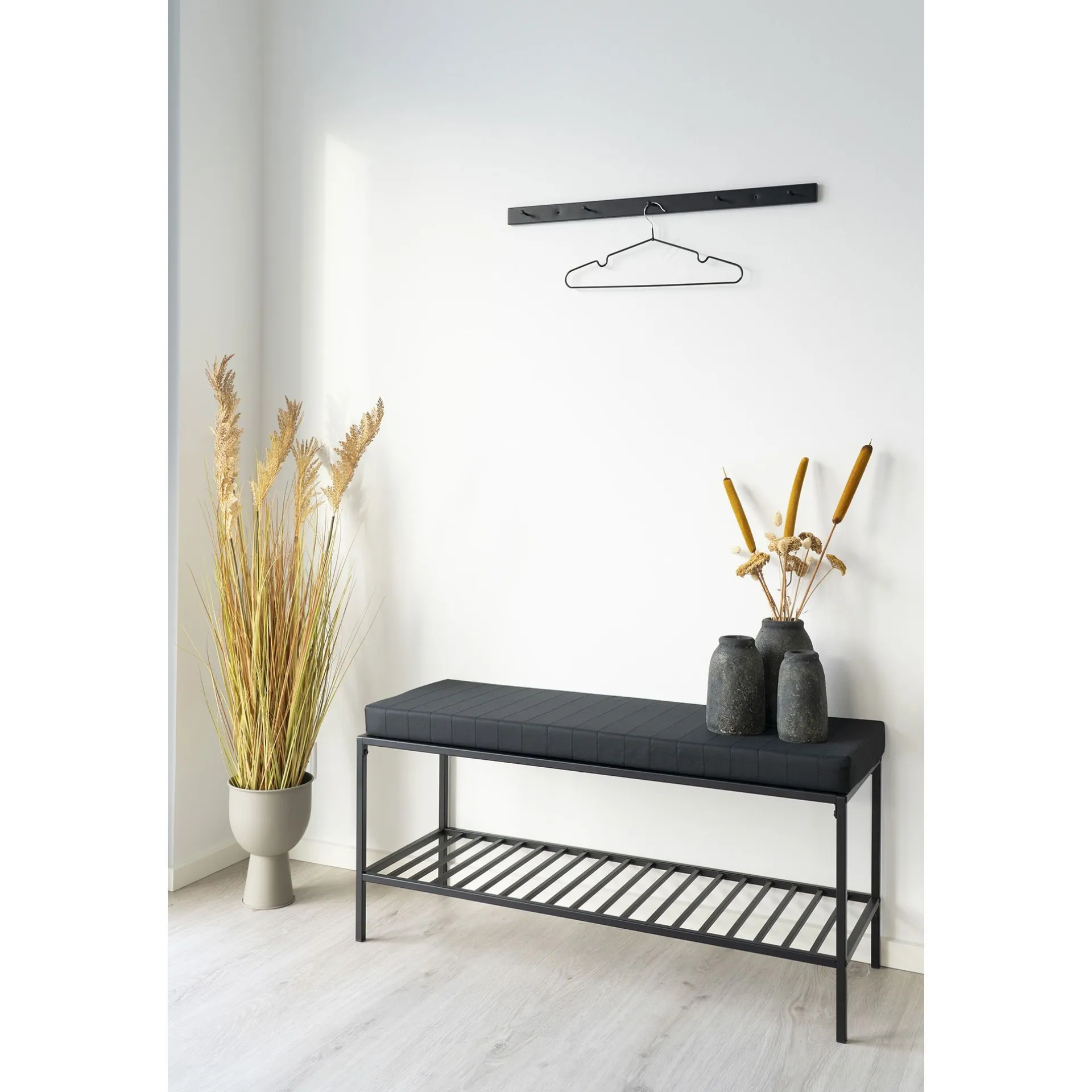 House Nordic Satz mit 10 Kleiderbügeln Quincy | Metall