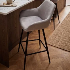 Rousseau Satz von 2 Barhockern Amman 65cm -