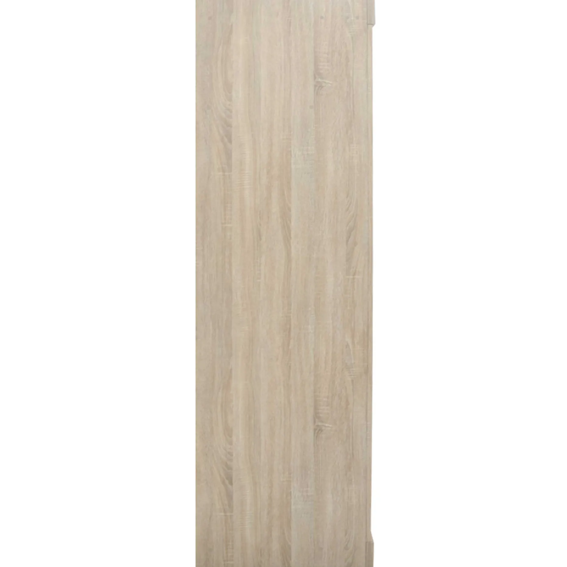 Schiebeschrank Mike mit Spiegeltür | Sonoma, Spanplatte, MDF | 197,5 x 182,5 x 52,5 cm