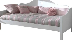Schlafsofa Amori 90x200cm mit Bettkasten - weiß