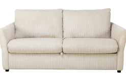 PGS Schlafsofa Maho - 178x96x85cm - gerippter Samt