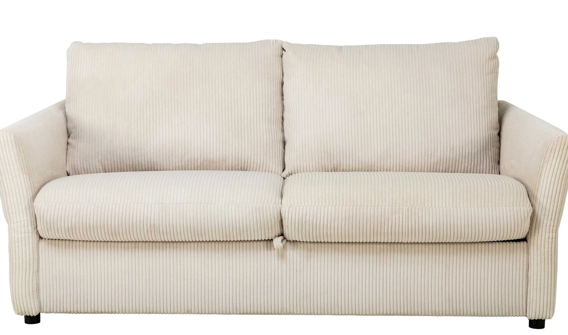 PGS Schlafsofa Maho - 178x96x85cm - gerippter Samt
