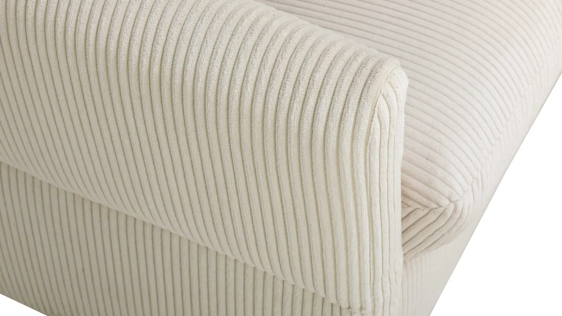 PGS Schlafsofa Maho - 178x96x85cm - gerippter Samt