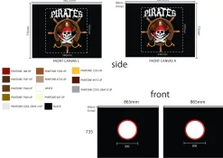 Schlafzelt Piraten