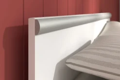 Schlafzimmerset Alma | Doppelbett, zwei Nachttische, Kleiderschrank