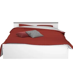 Schlafzimmerset Alma | Doppelbett, zwei Nachttische, Kleiderschrank