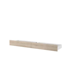 Schlafzimmerset Escale | Doppelbett, Bettschubladenset