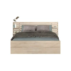 Schlafzimmerset Escale | Doppelbett, Bettschubladenset