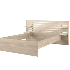 Schlafzimmerset Escale | Französisches Bett, Nachttischschubladen-Set