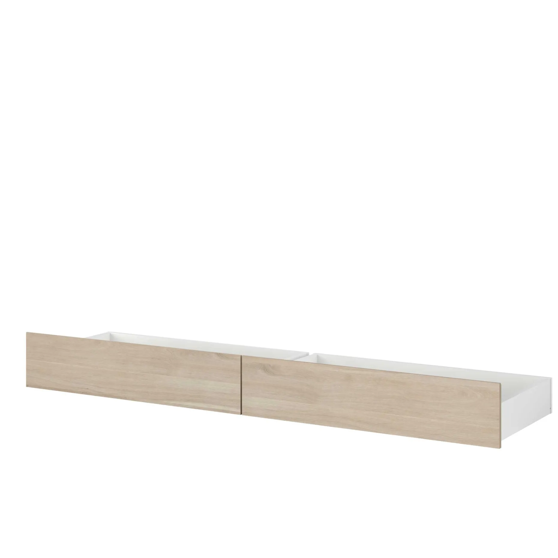 Schlafzimmerset Escale | Französisches Bett, Nachttischschubladen-Set