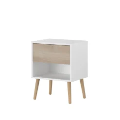 Gautier - Gami Schlafzimmerset Hardy | Doppelbett, Nachttisch | Eiche Design