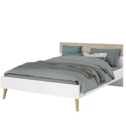 Gautier - Gami Schlafzimmerset Hardy | Doppelbett, Nachttisch | Eiche Design