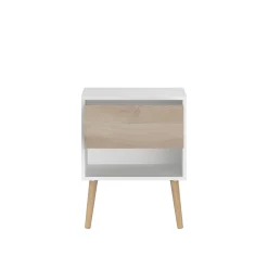 Gautier - Gami Schlafzimmerset Hardy | Doppelbett, Nachttisch | Eiche Design