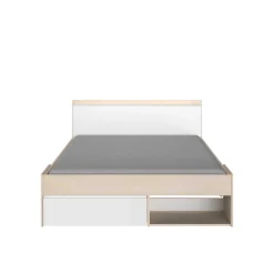 Parisot Schlafzimmer-Set Most | Doppelbett mit Stauraum, Kleiderschrank