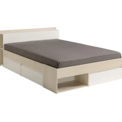 Parisot Schlafzimmer-Set Most | Doppelbett mit Stauraum, Kleiderschrank, Schreibtisch, Kommode