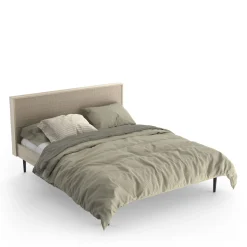 CBA Schlafzimmerset Sayuri | Doppelbett, Nachttisch, Kleiderschrank | Kronberg Oak Design