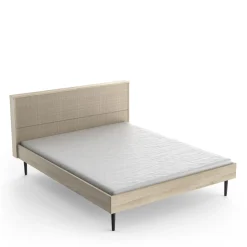CBA Schlafzimmerset Sayuri | Doppelbett, Nachttisch, Kleiderschrank | Kronberg Oak Design